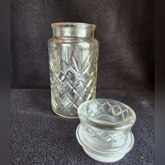 Vintage Planters Jar Mr. Peanut Advertise Glass Top Hat Canister Container - Picture 2 of 7